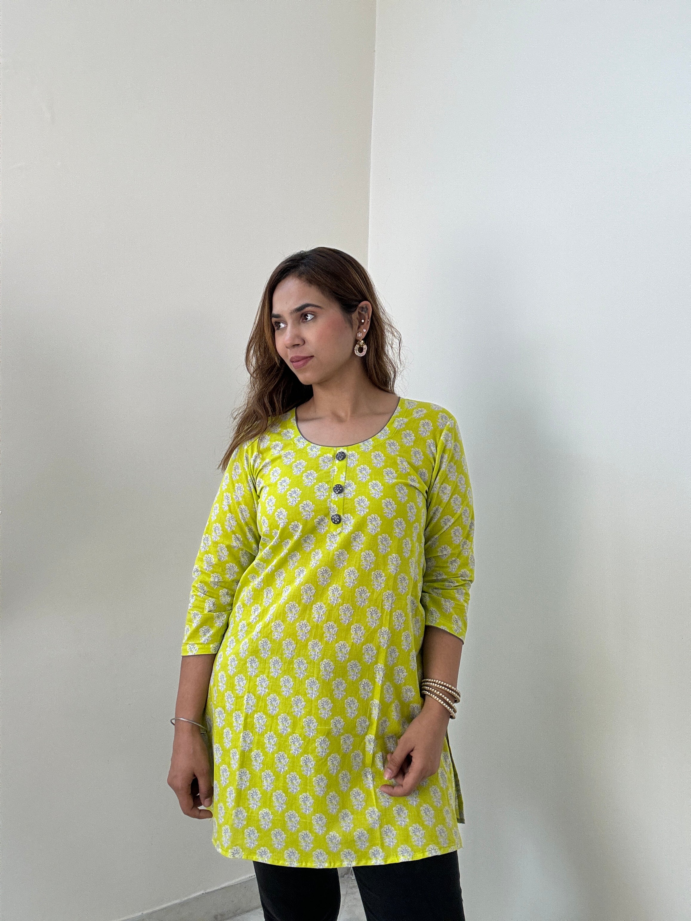 Lemon kurta