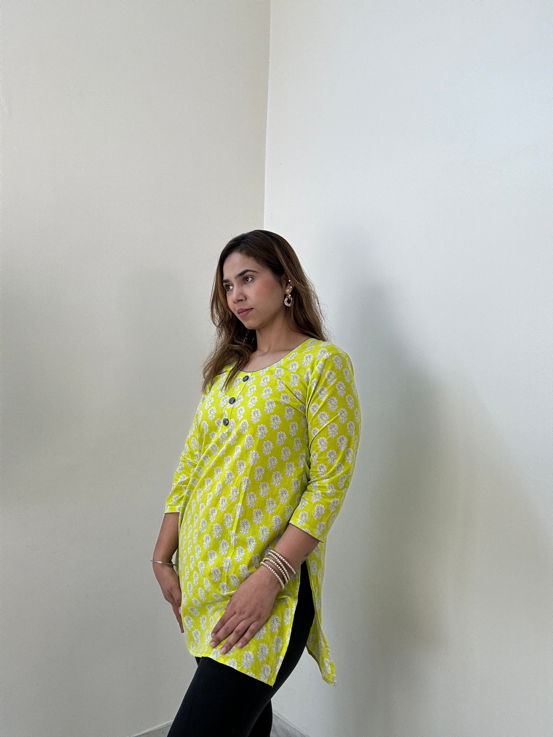 Lemon kurta