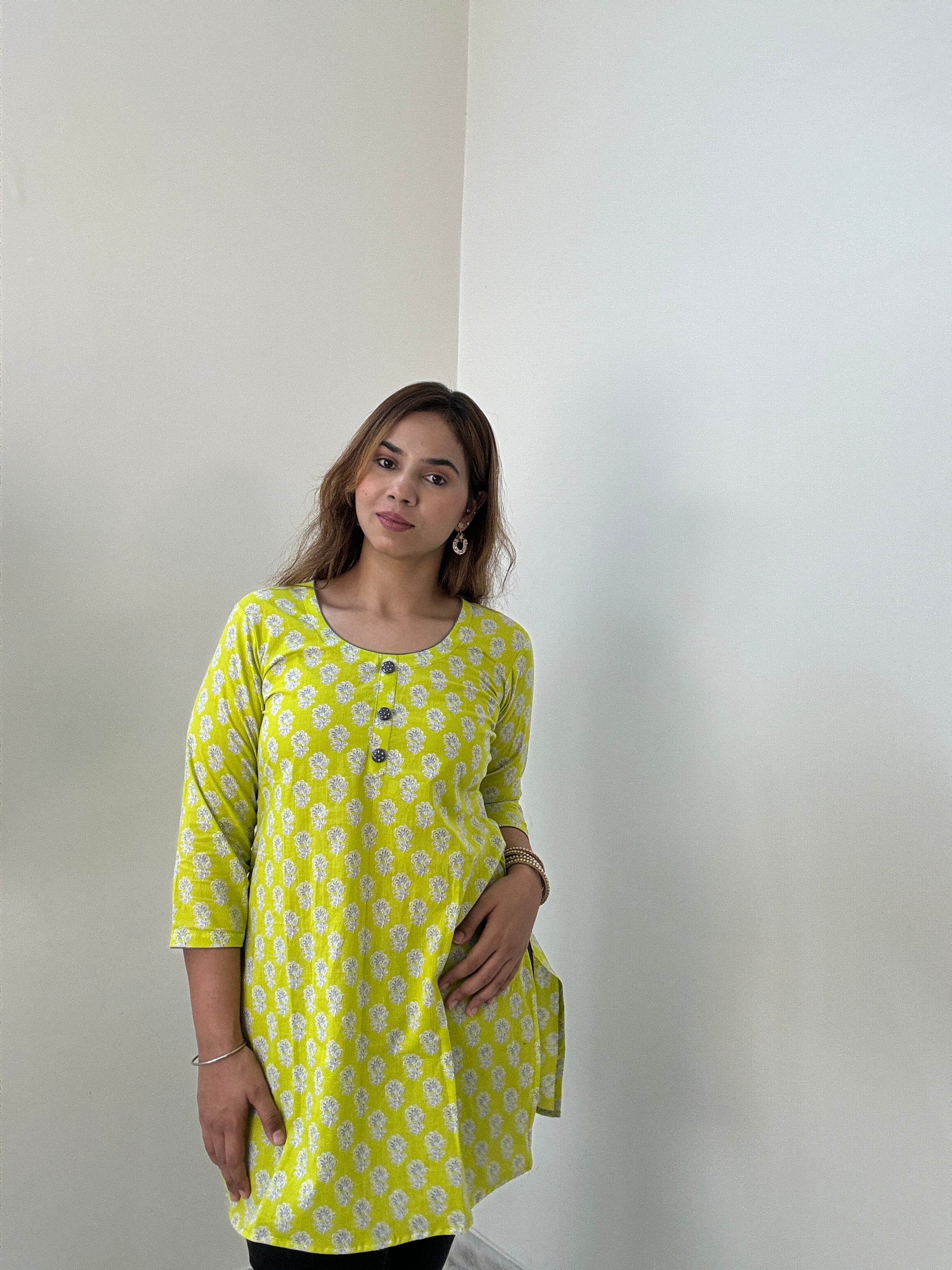 Lemon kurta